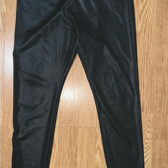 Target Black Faux Leather Leggings - Picture 1 of 1